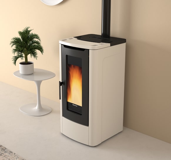 Teorema Plus 5.0 Estufa de pellet ventilada - Imagen 2